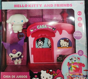 HELLO KITTY AND FRIENDS CASA DE JUEGOS