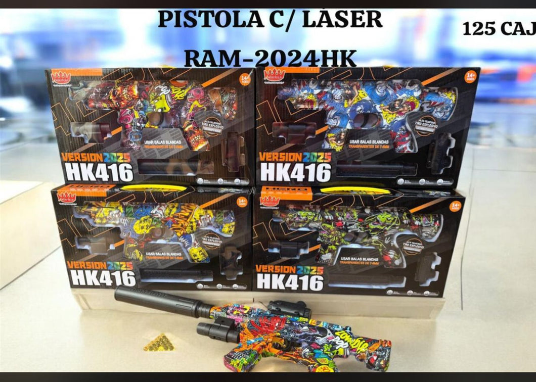 PISTOLA LASER