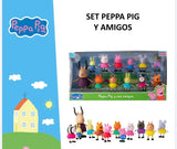 Set Peppa Pig y sus Amigos (12UNDS)
